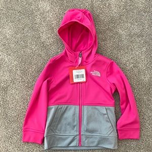 The north face pink swacket